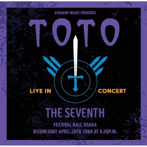 Toto - The Seventh -Live In Osaka '88 - Import 2 CD