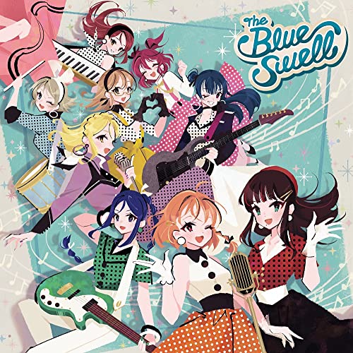 Aqours - Love Live! Sunshine!! Aqours Rock 'N' Roll Rearranged Album The Blue Swell - Japan CD