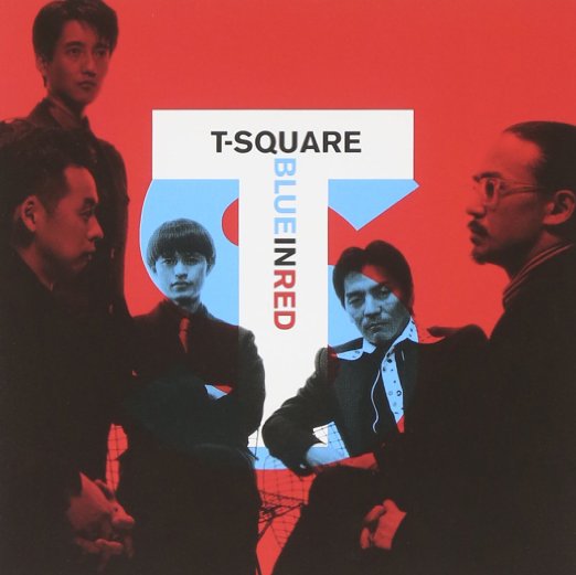 T-Square - BLUE IN RED - Japan CD