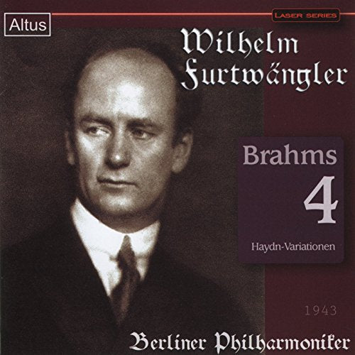Brahms (1833-1897) - Sym, 4, Haydn Variations: Furtwangler / Bpo (1943) - Import CD