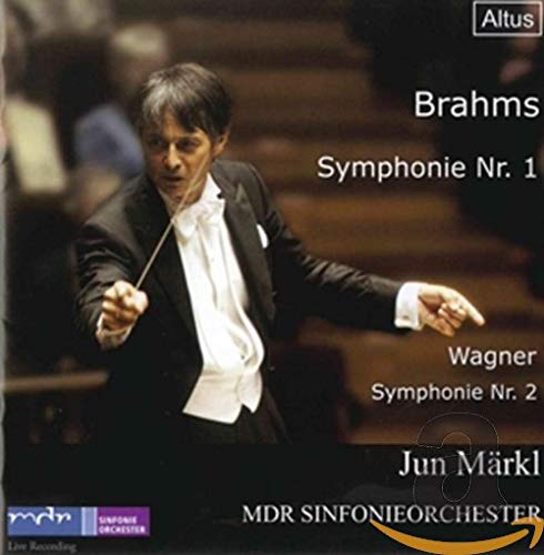 Brahms (1833-1897) - Brahms Symphony No.1, Wagner Symphony (Unfinished): Markl / MDR Symphony Orchestra - Import CD