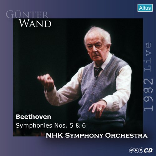 Beethoven (1770-1827) - Symphonies Nos.5, 6 : G.Wand / NHK Symphony Orchestra (1982) - Import CD