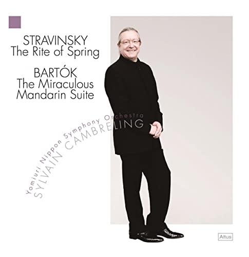 Stravinsky (1882-1971) - Stravinsky Le Sacre du Printemps, Bartok Miraculous Mandarin Suite : Cambreling / Yomiuri Nippon Symphony Orchestra - Import CD