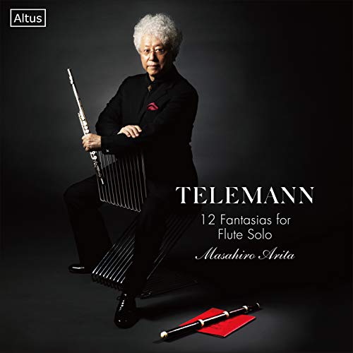 Telemann (1681-1767) - 12 Fantasies for Flute Solo : Masahiro Arita (2 Performances)+Quantz - Import 2 CD