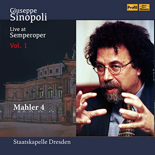 Mahler (1860-1911) - Symphony No.4 : Giuseppe Sinopoli / Staatskapelle Dresden, Juliane Banse(S) - Import CD