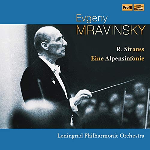 Strauss, Richard (1864-1949) - Eine Alpensinfonie : Evgeny Mravinsky / Leningrad Philharmonic - Import CD