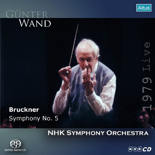 Bruckner (1824-1896) - Symphony No.5 : G.Wand / NHK Symphony Orchestra (1979)(Single Layer) - Import SACD