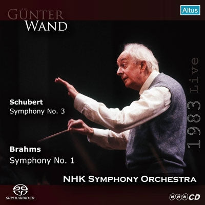Gunter Wand - Schubert: Symphony No.3; Brahms: Symphony No.1 - Import SACD