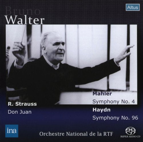Mahler (1860-1911) - "Mahler Symphony No.4, Haydn Symphony No.96, R.Strauss Don Juan : Walter / French National Radio Orchestra, Stader(S)(1955)(Single Layer)" - Import SACD