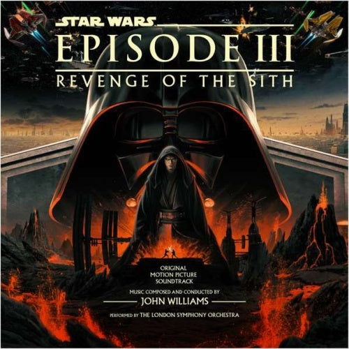 John Williams - Star Wars Episode 3 Revenge Of The Sith - Import Black Vinyl 2 LP Record Limited Edition
