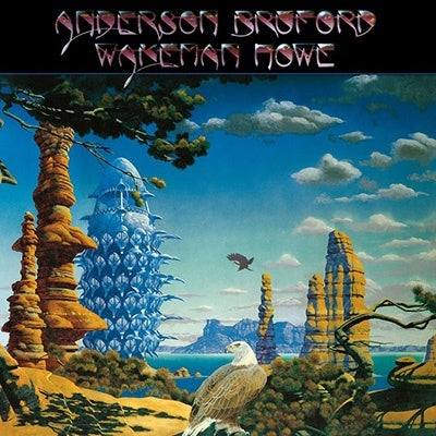 Anderson Bruford Wakeman Howe - Anderson.Bruford.Wakeman.Howe - Japan Red Color Vinyl 2 LP Record Bonus Track Limited Edition