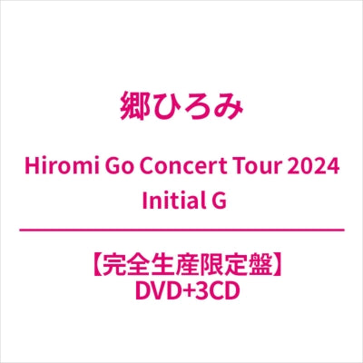 Hiromi Go - Hiromi Go Concert Tour 2024 Initial G - Japan DVD+3CD+Photo Book Limited Edition