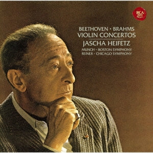 Jascha Heifetz - Beethoven: Violin Concerto & Brahms: Violin Concerto - Japan CD