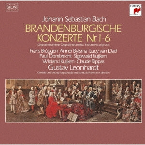 Gustav Leonhardt - J. S. Brandenburg Concertos - Japan 2 CD