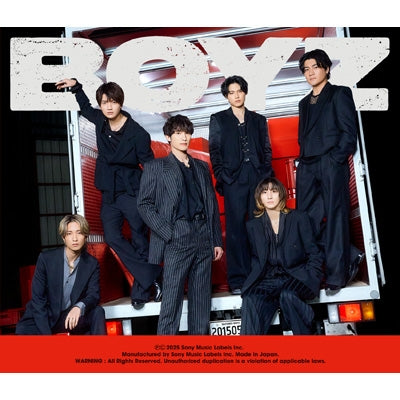 Sixtones - Boyz - Japan Type-B CD + DVD
