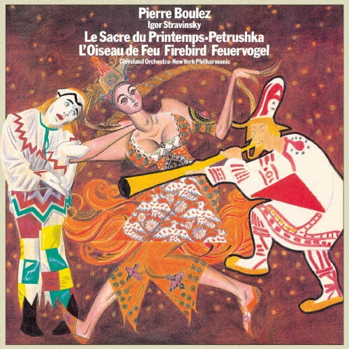 Pierre Boulez - Stravinsky: The Rite Of Spring, Petrouchka & The Firebird - Japan 2 SACD Hybrid Limited Edition