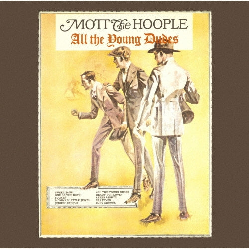 Mott The Hoople - All The Young Dudes - Japan CD Bonus Track Limited Edition