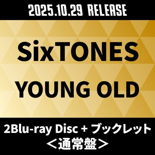 Sixtones - YOUNG OLD - Japan 2 Blu-ray Disc + booklet