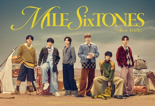 SixTONES - MILESixTONES -Best Tracks- - Japan Type-B 2CD+Blu-ray Disc+Booklet+Goods Digipak