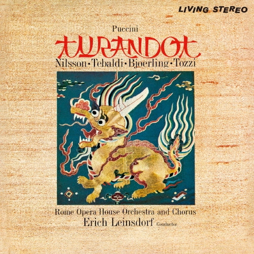 Erich Leinsdorf, Berlin German Symphony Orchestra、Orchestra del Teatro dell'Opera di Roma、Brigitte Nielsen, Serge Chervitzky, Swedish Radio Symphony Orchestra、Renata Tebaldi - Puccini: Turandot - Japan 2 SACD Hybrid