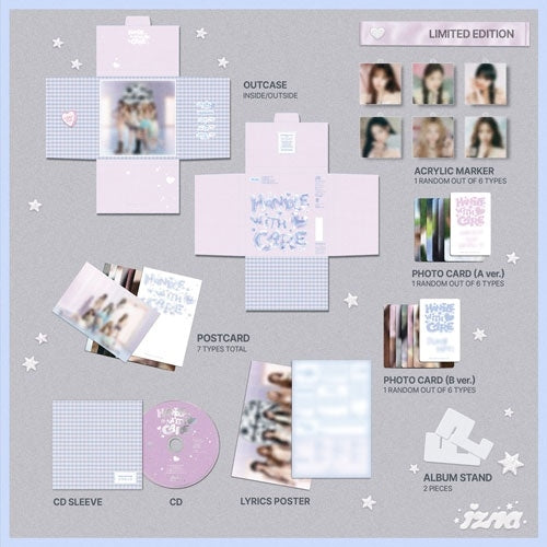 izna - HANDLE WITH CARE - Japan CD + Goods Limited Edition