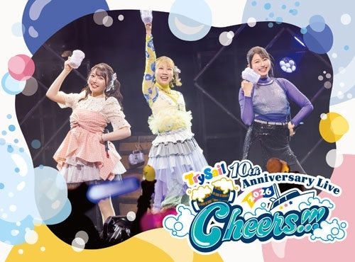 Gundam World Heroes - TrySail 10th Anniversary Live 2026 "Cheers!!!" - Japan 2 Blu-ray Disc + Photobook Box Set Limited Edition