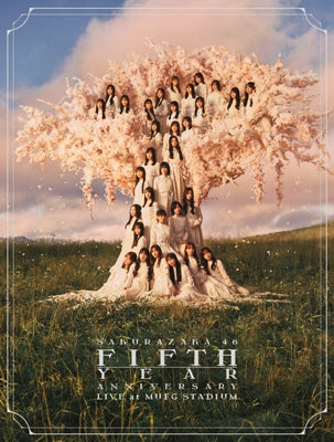 Sakurazaka 46 - 5th YEAR ANNIVERSARY LIVE at MUFG STADIUM - Japan 3 DVD + Photo Booklet + Postcard Set Box Set Limited Edition