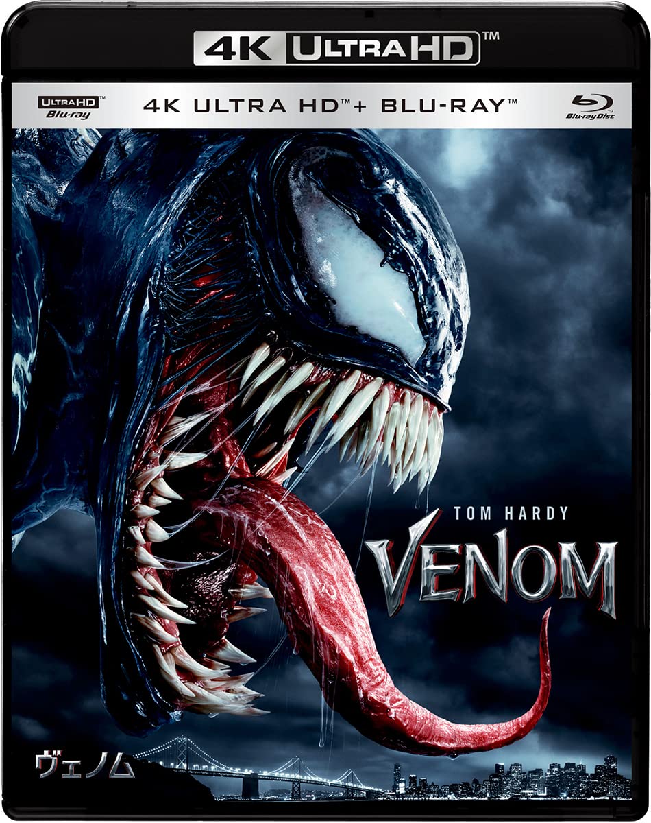 Movie-Venom -Japan 4K Ultra HD Blu-ray Disc+Blu-ray Disc