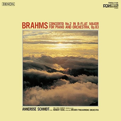 Annerose Schmidt,Herbert Kegel,Dresden Philharmonic Orchestra - Brahms: Piano Concerto No. 2, Four Piano Pieces Op. 119, Rhapsody in G minor, Op. 79-2 (2023 ORT mastering) - Japan SACD Hybrid