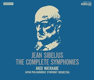 Akeo Watanabe, Japan Philharmonic Orchestra - Sibelius: complete symphonies <recorded 1981> (ORT mastered 2024) - Japan 4 SACD Hybrid