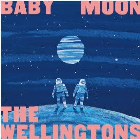 The Wellingtons (Power Pop) - Baby Moon - Japan BLACK VINYL LP Record