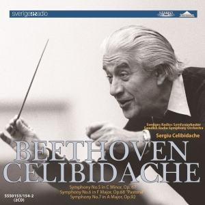 Sergiu Celibidache - SSS0153/54 Beethoven: Symphony No. 5 "Fate", Symphony No. 6 "Country", Symphony No. 7 Cheribidak (Conductor) - Import 2 CD