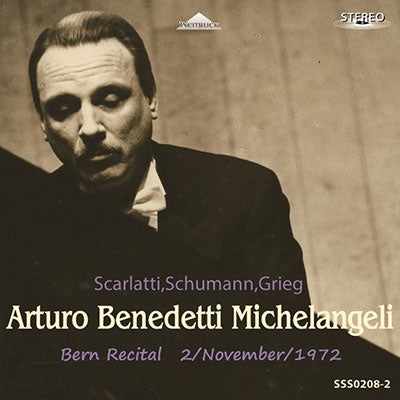 Arturo Benedetti Michelangeli - Arturo Benedetti Michelangeli - D.Scarlatti, Schumann, Grieg - Import CD