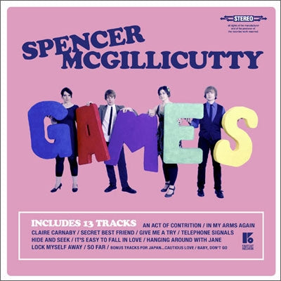 Spencer McGillicutty - Games - Japan Mini LP CD