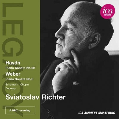 Sviatoslav Richter - Haydn: Piano Sonata No.62; Weber: Piano Sonata No.3, etc - Import CD