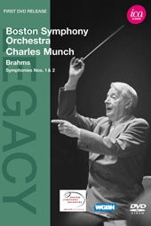 Charles Munch - Brahms: Symphonies Nos, 1, 2 - Import DVD