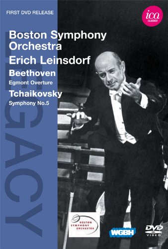 Tchaikovsky (1840-1893) - Tchaikovsky Symphony No.5, Beethoven Egmont Overture : Leinsdorf / Boston Symphony Orchestra - Import DVD