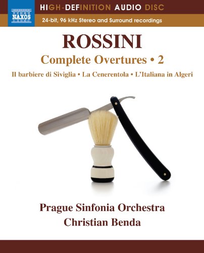 Rossini (1792-1868) - (Blu-ray Audio)Complete Overtures Vol.2 : C.Benda / Prague Sinfonia - Import Blu-ray Audio