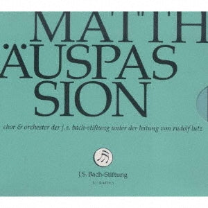Rudolf Lutz - J.S. Bach: Matthew Passion BWV244 - Import 3 CD