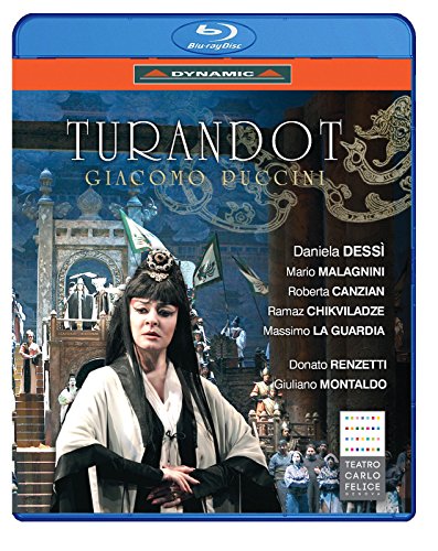 Puccini (1858-1924) - Turandot : Montaldo, Renzetti / Teatro Carlo Felice, Dessi, Malagnini, Chikviladze, etc (2012 Stereo) - Import Blu-ray Disc