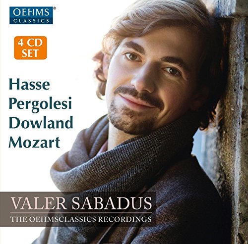 Valer Barna-Sabadus, Michael Hofstetter, Pavel Serbin, Hofkapelle Munich, Ensemble Barock Vokal, Mainz, Neumeyer Consort, Recreation-Grosses Orchester Graz. - Valer Barna-Sabadus(Ct): Oehms Recordings (4CD) - Import 4 CD