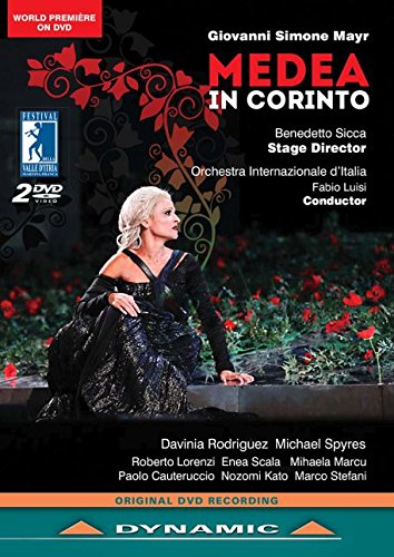 Mayr, Giovanni Simone (1763-1845) - Medea in Corinto : Sicca, Luisi / Italian International Orchestra, D.Rodriguez, Spyres, etc (2015 Stereo)(2DVD) - Import 2 DVD