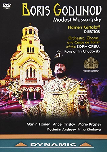 Konstantin Chudovsky, Sofia National Opera and Ballet Orchestra - Mussorgsky, Modest (1839-1881) Boris Godunov : Kartaloff, Chudovski / Sofia National Opera, Tsonev, Krastev, Zhekova, Etc (2014 Stereo) - Import DVD