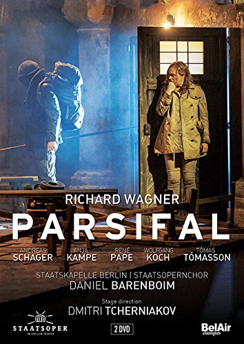 Wagner (1813-1883) - Parsifal : Tcherniakov, Daniel Barenboim / Staatskapelle Berlin, Schager, W.Koch, Pape, Tomasson, Kampe, etc (2015 Stereo)(2DVD) - Import 2 DVD