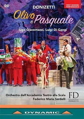 Federico Maria Sardelli, Scarlatti Academy Orchestra - Donizetti (1797-1848) Olivo E Pasquale : Sardelli / Teatro Alla Scala Accademia, Taddia, Morace, Adaini, Etc (2016 Stereo) - Import DVD
