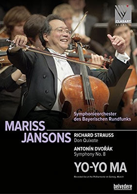 Yo-Yo Ma, Mariss Jansons, Bavarian Radio Symphony Orchestra - Strauss, Richard (1864-1949) R.Strauss Don Quixote, Dvorak Symphony No.8, Massenet, Elizondo : Yo-Yo Ma(Vc)Wen Xiao Zheng(Va)Mariss Jansons - Import DVD