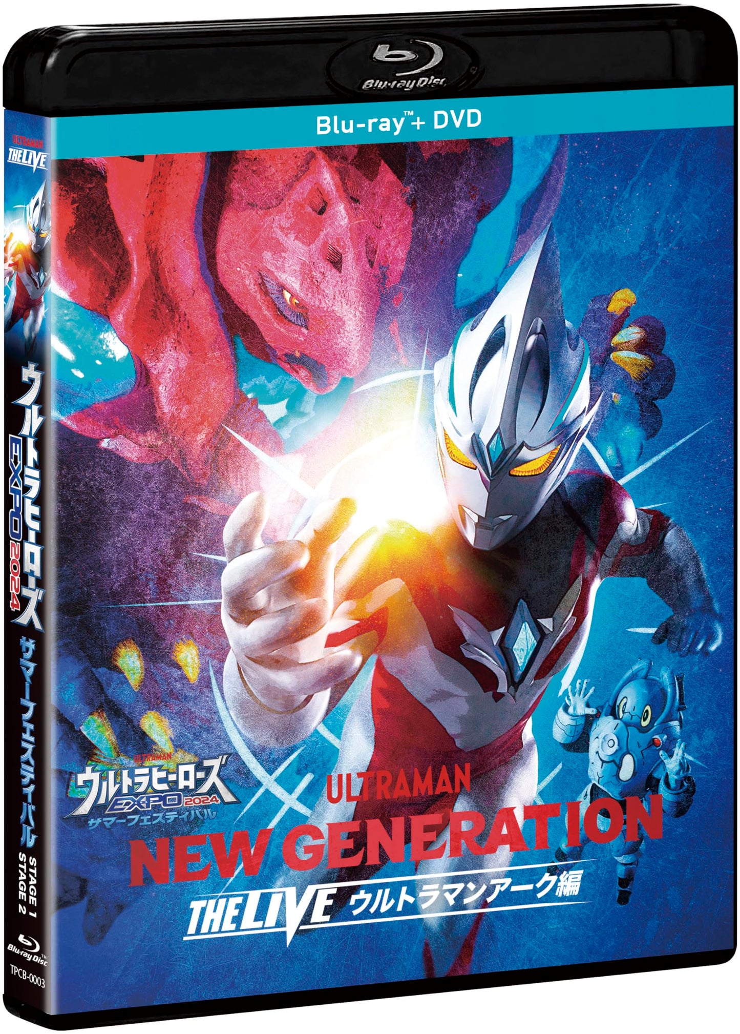 Various Artists - Ultra Heroes EXPO 2024 Summer Festival NEW GENERATION THE LIVE Ultraman Arc Edition - Japan Blu-ray Disc+DVD