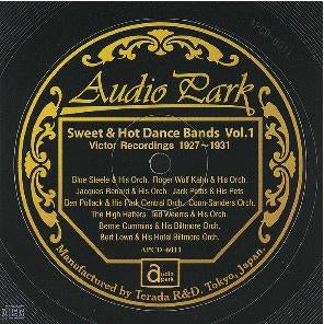 Various Artists - Sweet & Hot Dance Bands Vol.1 (Victor Recordings 1927-1931) - Japan CD