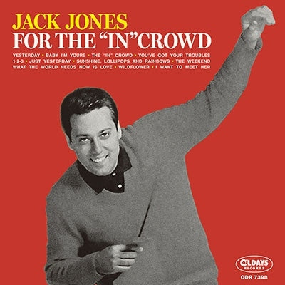 Jack Jones - For The In Crowd - Japan Mini LP CD Bonus Track