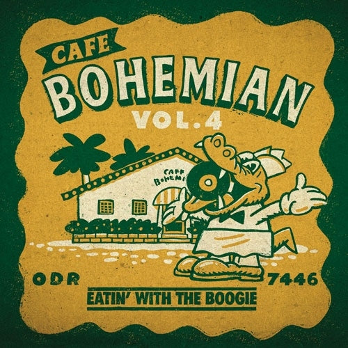 Various Artists - Cafe Bohemian: Vol.4 Eatin’ With The Boogie - Japan Mini LP CD